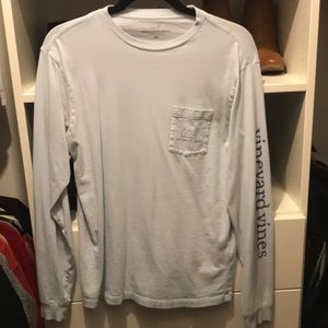 vineyard vines light blue long sleeve